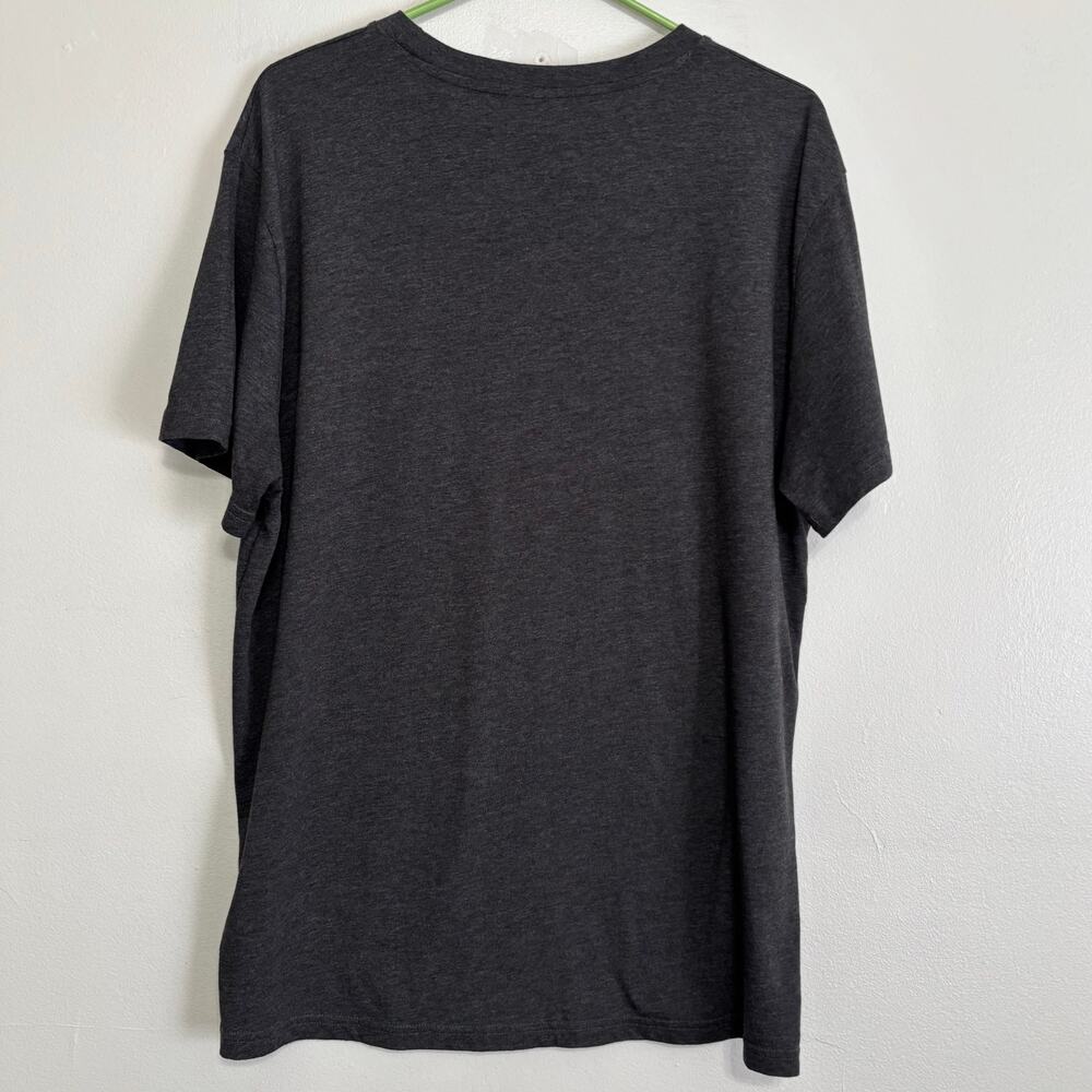 Divided Gray Unisex T-shirt Size XL